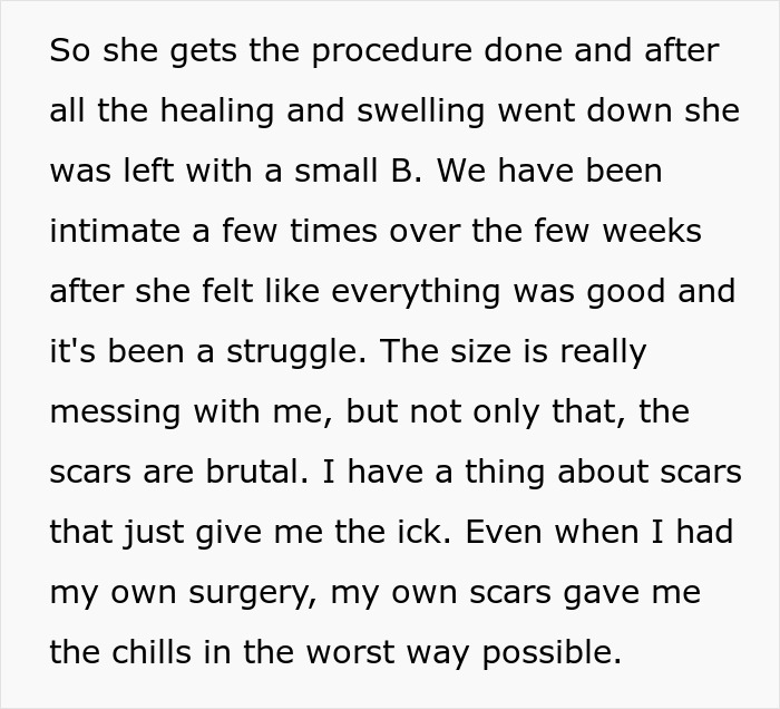 “She Brought It Upon Herself”: Man Considers Divorce After Wife’s Plastic Surgery - 10