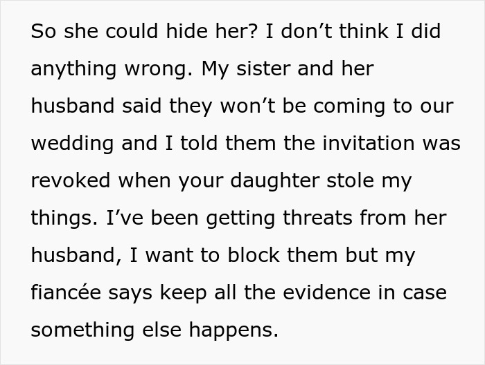 Niece Brazenly Burgles Aunt&rsquo;s Home, Her Mom Flips When Aunt Doesn&rsquo;t Warn About The Cops Coming 