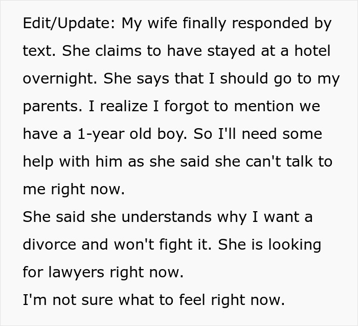 Woman Just “Catches Up” With The Guy She Cheated With, Husband Moves For Divorce - 14