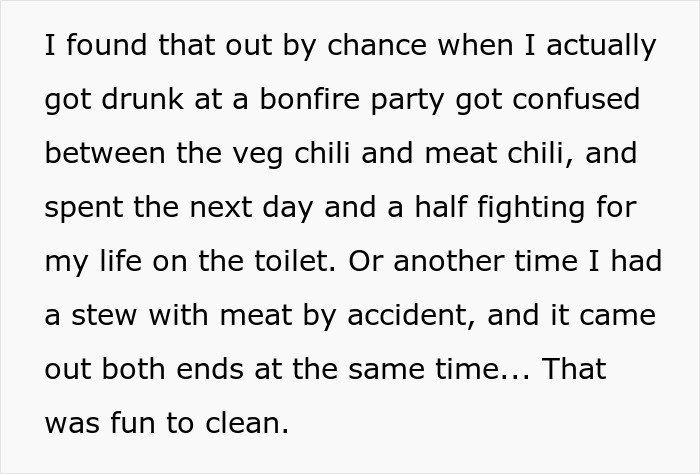 Vegan Woman Tricked Into Eating Meat By Boyfriend’s Family, Makes Sure They Regret It - 3