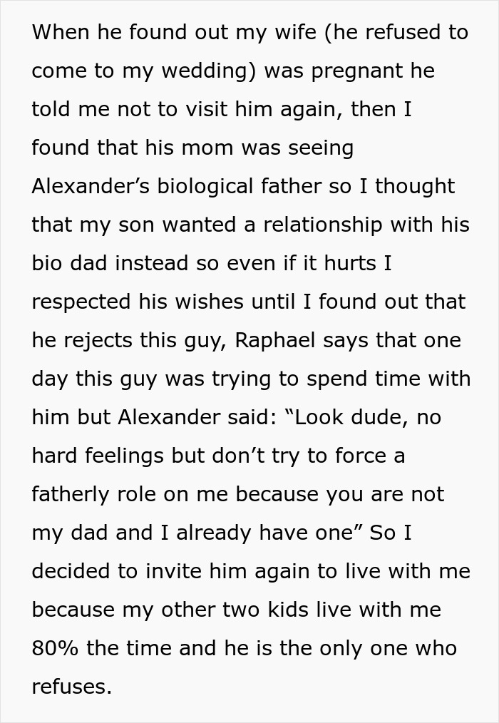 Guy Becomes Estranged From Son After Finding Out He's An Affair Kid, Family Drama Ensues Guy Becomes Estranged From Son After Finding Out He's An Affair Kid, Family Drama Ensues