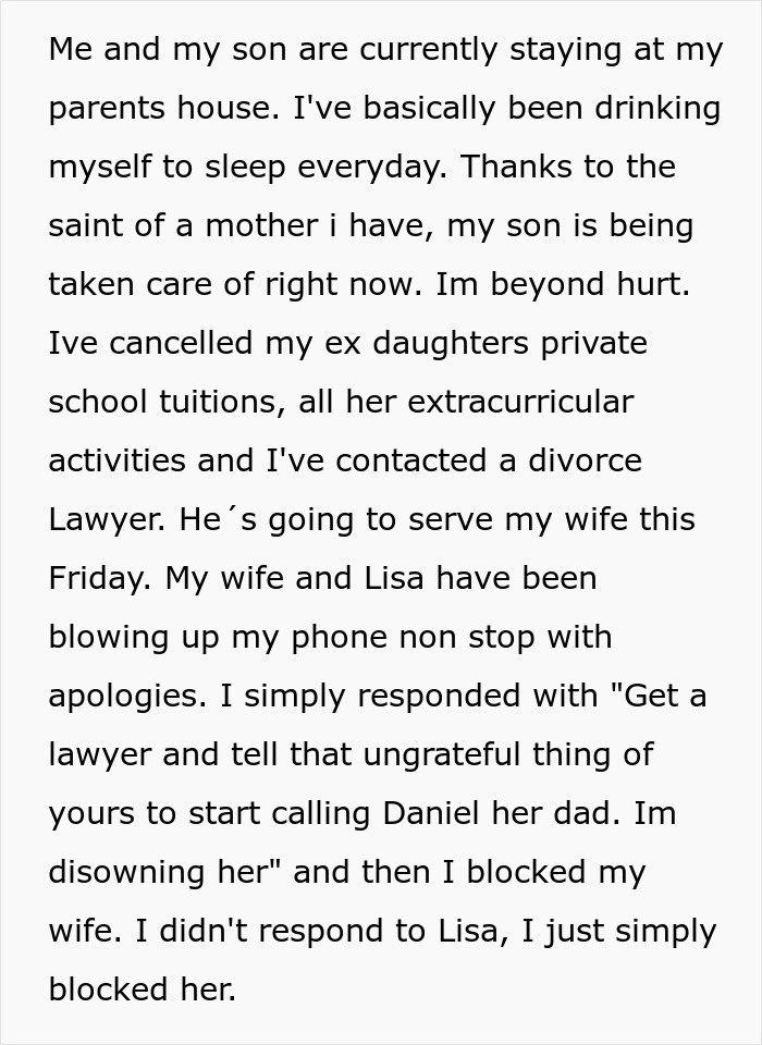 Man Accused Of Going Too Far By Disowning Adopted Daughter As She Preferred Mom&rsquo;s Affair Partner 