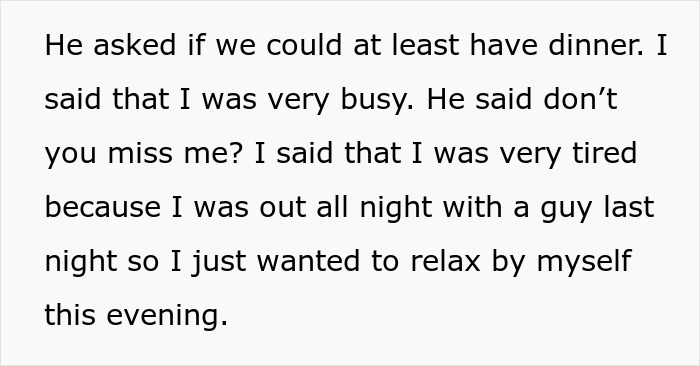 Woman Sleeps With Another Man After Guy She Dated For A Year Pretends Their Relationship Isn’t Real - 13