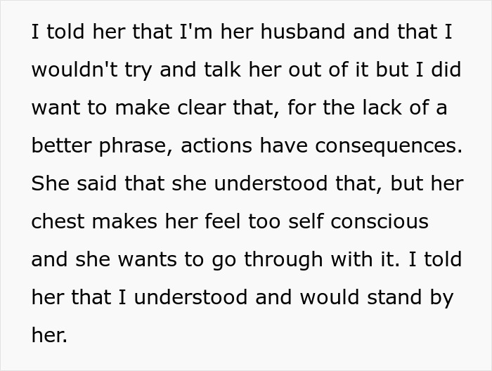 “She Brought It Upon Herself”: Man Considers Divorce After Wife’s Plastic Surgery - 8