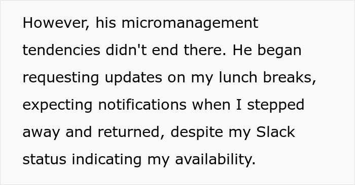 Malicious Compliance: Fed-Up Employee Gives Micromanaging Boss Exactly What He Asked For - 5