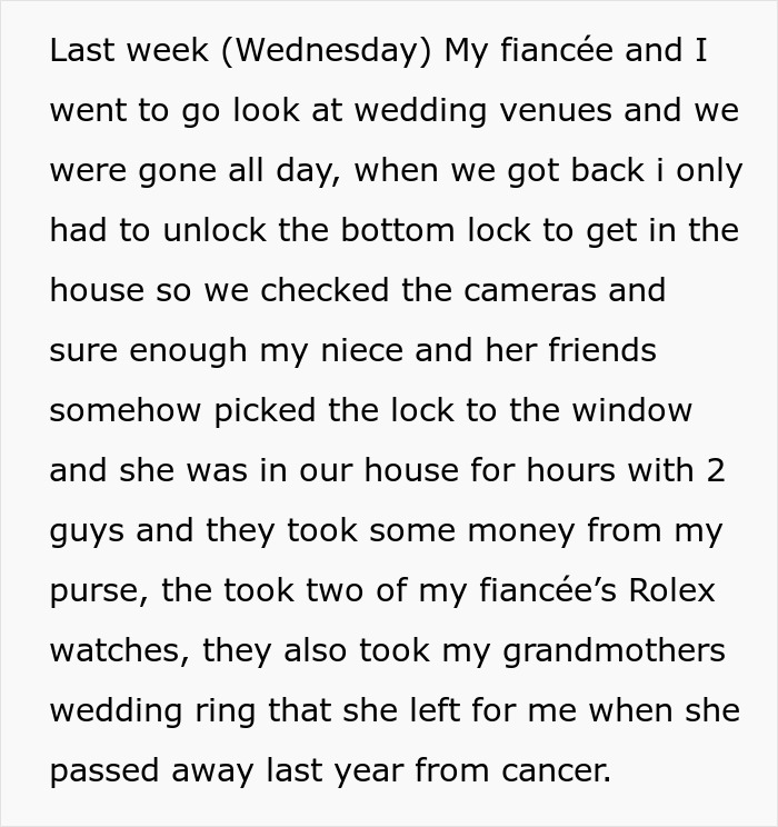 Niece Brazenly Burgles Aunt&rsquo;s Home, Her Mom Flips When Aunt Doesn&rsquo;t Warn About The Cops Coming 