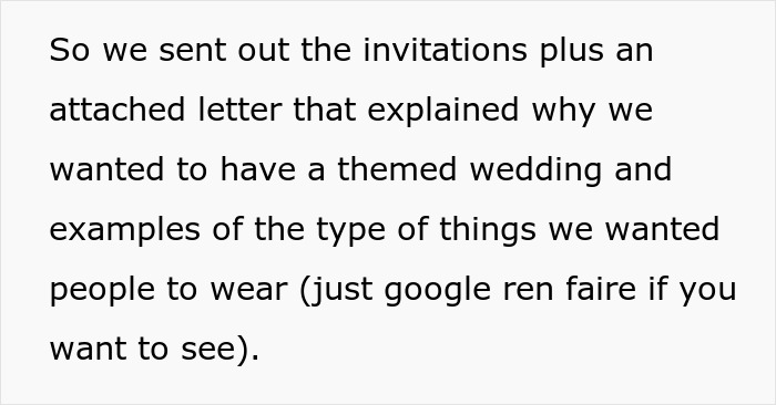 Nerdy Couple Wants A Fantasy Wedding, Guests Say They're Uncomfortable With The Theme - 4