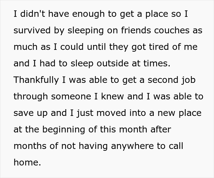 Teen Is Kicked Out By Mom And Her BF, Refuses To Return Home When Asked After Mom Has A Stroke - 8