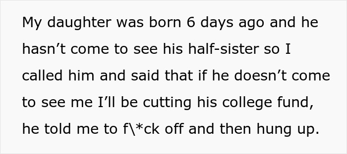 Guy Becomes Estranged From Son After Finding Out He's An Affair Kid, Family Drama Ensues Guy Becomes Estranged From Son After Finding Out He's An Affair Kid, Family Drama Ensues