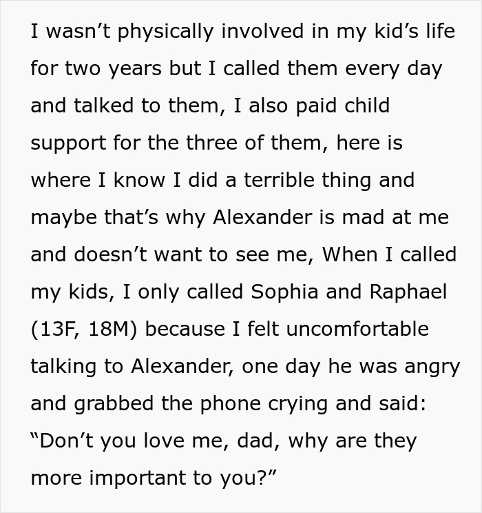 Guy Becomes Estranged From Son After Finding Out He's An Affair Kid, Family Drama Ensues Guy Becomes Estranged From Son After Finding Out He's An Affair Kid, Family Drama Ensues