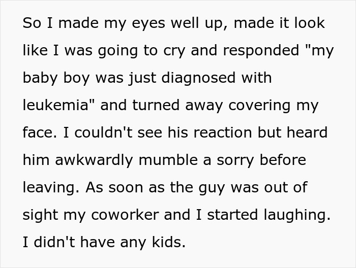 Woman Comes Up With Perfect Lie To Teach "Smile More" Guy A Lesson