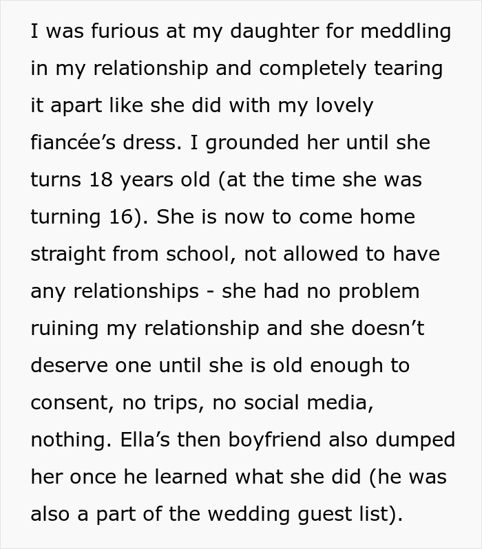Dad Grounds Daughter For 2 Years After She Ruins His Engagement, Gets A Reality Check - 10