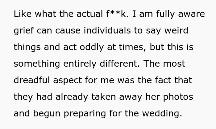 “What In The Psychological Horror?”: Woman Is Expected To Replace Late Sister As BIL’s New Wife - 7
