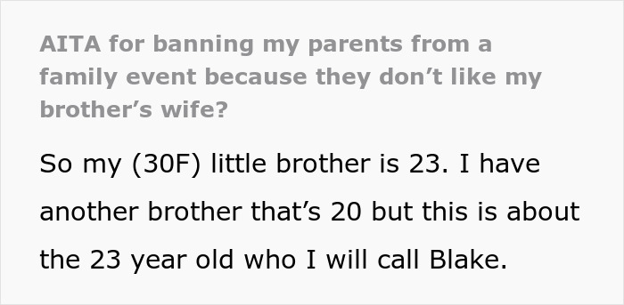 Parents Won’t Acknowledge Son’s Marriage, Daughter Bans Them From Her Kid’s Birthday - 2