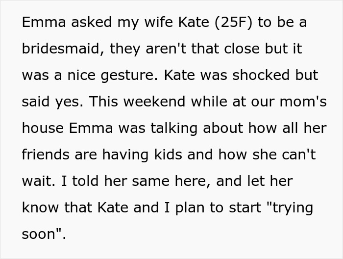 Bridezilla Demands That Brother&rsquo;s Wife Not Be Pregnant During Her Wedding, Netizens Call Her Insane 