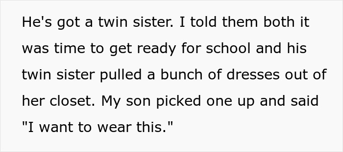 Son Is Sent Back From School Because His Dress Was Too Distracting, Husband Faces Backlash Son Is Sent Back From School Because His Dress Was Too Distracting, Husband Faces Backlash