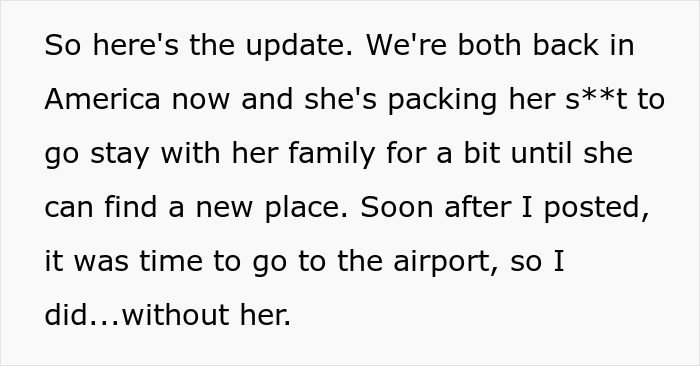 &ldquo;Rude Awakening&rdquo;: Woman &ldquo;Finds Herself&rdquo; Single After BF Learns Why She Wanted A Solo Vacation