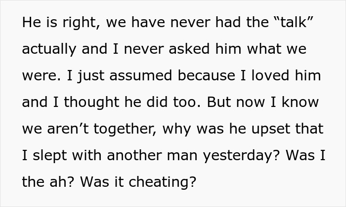 Woman Sleeps With Another Man After Guy She Dated For A Year Pretends Their Relationship Isn’t Real - 15