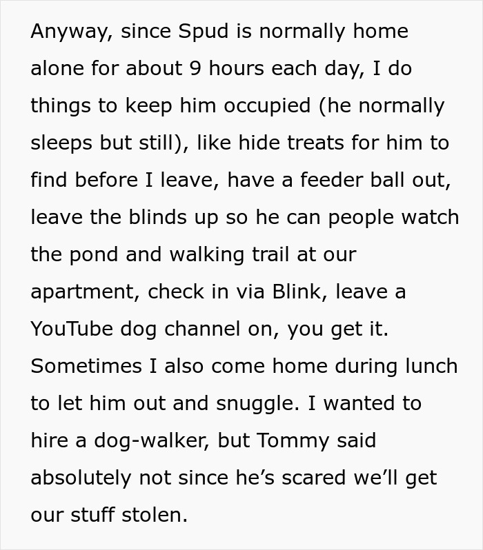 Guy Makes A Dumb Excuse Not To Walk GF’s Dog, Is About To Face The Consequences Guy Makes A Dumb Excuse Not To Walk GF’s Dog, Is About To Face The Consequences