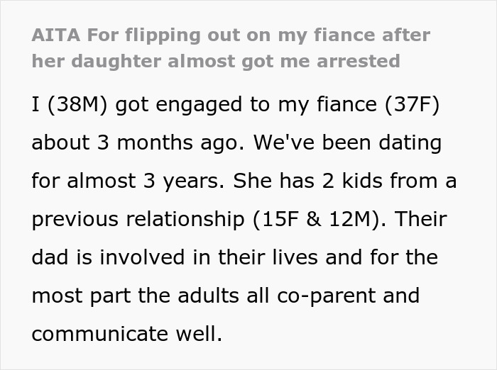 Man Loses His Cool When He Learns His Future Stepdaughter&rsquo;s Joke Almost Got Him Arrested