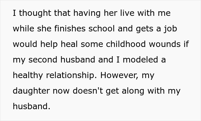 “AITA For Making My Daughter Leave Because My Husband Is Attracted To Her?” “AITA For Making My Daughter Leave Because My Husband Is Attracted To Her?”