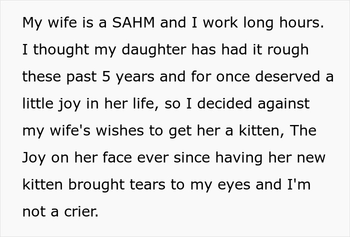 Dad Done Seeing Elder Daughter Suffer Over Her Disabled Sister, Gets Her A Kitten, Drama Ensues - 10