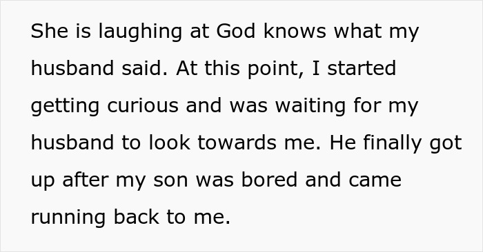 Text excerpt showing a woman&rsquo;s reaction during a husband and wife argument posted online for a reality check.