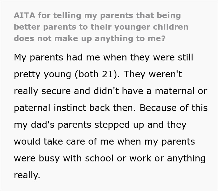 Parents Wonder Why Their 17 Y.O. Is So Distant After They Neglected Him But Not His Siblings - 2