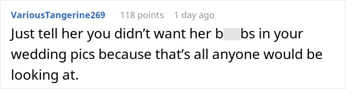 Bride Dislikes Sister's 'Exhibitionism' While Breastfeeding, Seats Her Aside At The Ceremony Bride Dislikes Sister's 'Exhibitionism' While Breastfeeding, Seats Her Aside At The Ceremony