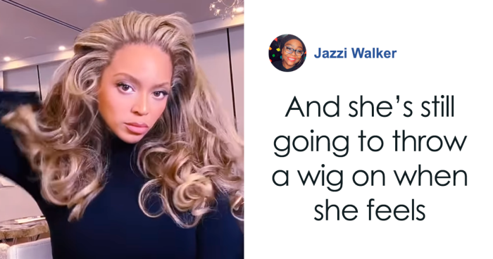 “This [Is] For All The Haters”: Beyoncé Ditches Wigs To Show The World Her Natural Hair