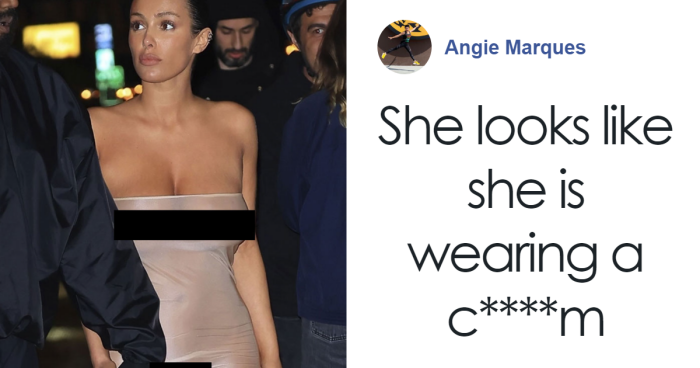 Bianca Censori Goes Out In See-Through Dress, And All Fans Make The Same Indecent Association