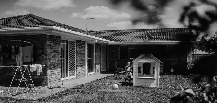 Honorable Mention: "An (Extra)ordinary Day At Home", Laura Brink, Australia