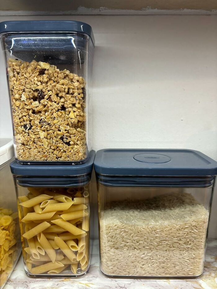 Organize Your Kitchen With The Good Grips 5-Piece Pop Container Set: Keep Dry Goods Fresh And Easily Accessible