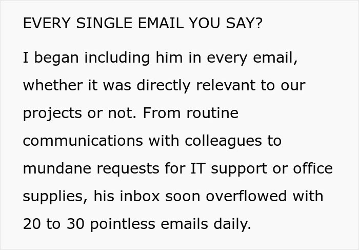 Malicious Compliance: Fed-Up Employee Gives Micromanaging Boss Exactly What He Asked For - 10