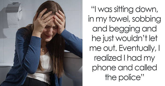“I Called The Police”: Guy Can’t Stand GF’s Smell, Locks Her In The Bathroom For 3 Hours