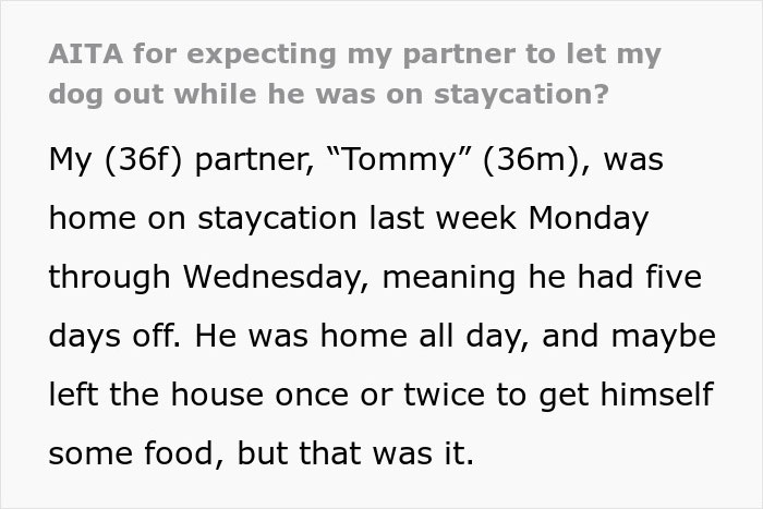 Guy Makes A Dumb Excuse Not To Walk GF’s Dog, Is About To Face The Consequences Guy Makes A Dumb Excuse Not To Walk GF’s Dog, Is About To Face The Consequences
