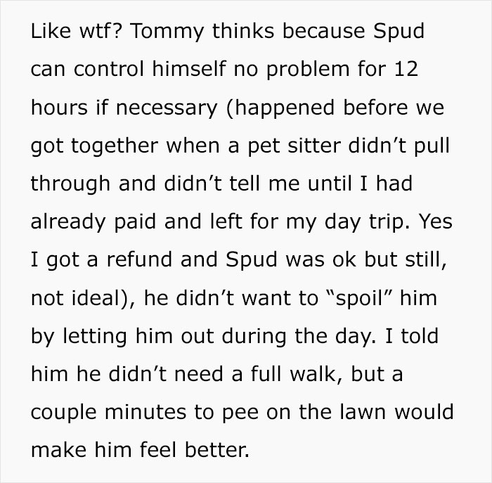Guy Makes A Dumb Excuse Not To Walk GF’s Dog, Is About To Face The Consequences Guy Makes A Dumb Excuse Not To Walk GF’s Dog, Is About To Face The Consequences