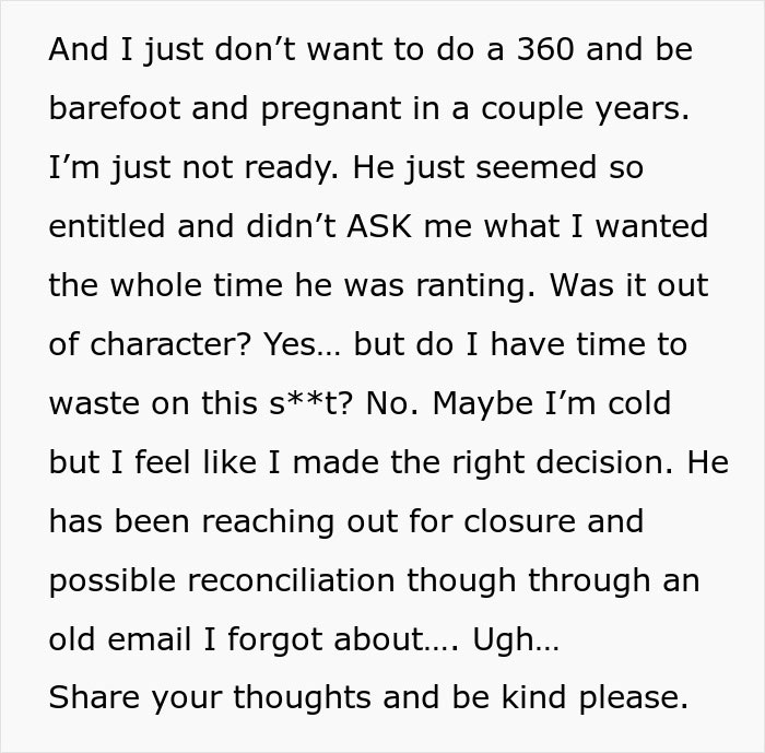 &ldquo;Good Luck Finding Your Traditional Wife&rdquo;: Woman Refuses To Change For Her Boyfriend