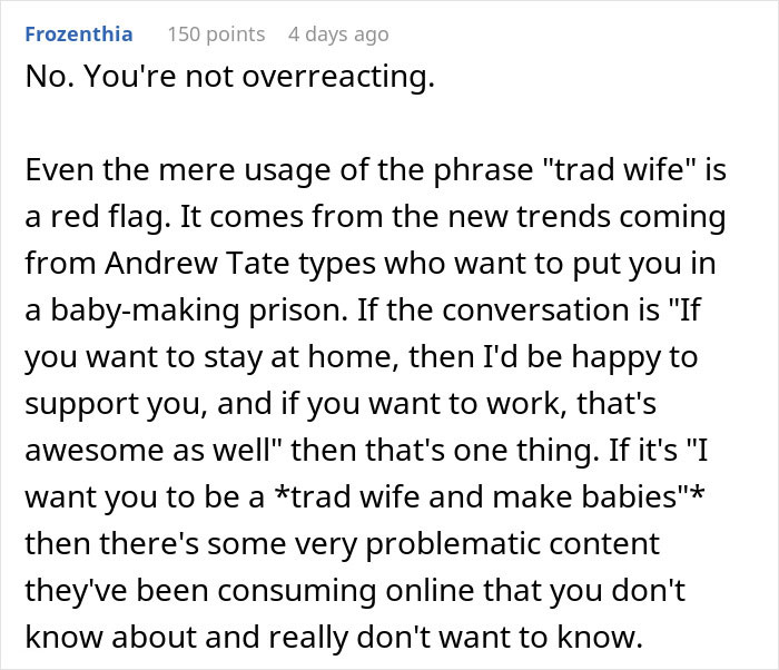 &ldquo;Good Luck Finding Your Traditional Wife&rdquo;: Woman Refuses To Change For Her Boyfriend
