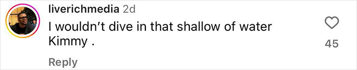 “The Dive Has Me Crying”: Fans Troll Kim Kardashian Over Photo Of Her Diving In Shallow Water - 12