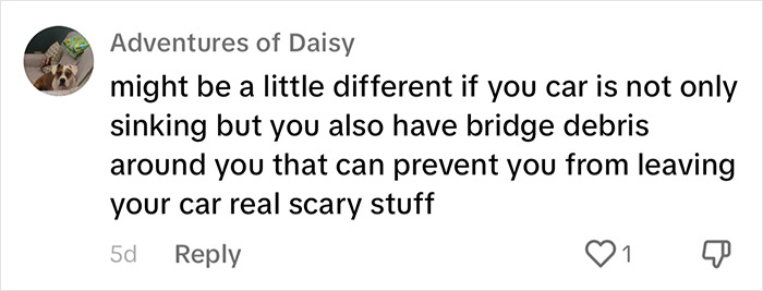 ER Doctor Lists 4 Things To Remember If Your Car Falls Into Water, People Online Are Thanking Her ER Doctor Lists 4 Things To Remember If Your Car Falls Into Water, People Online Are Thanking Her