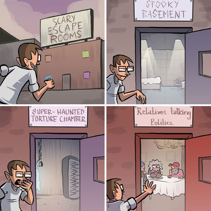 Artist Creates Comics With Unexpected Endings And Here Are 40 Of His Newest Ones