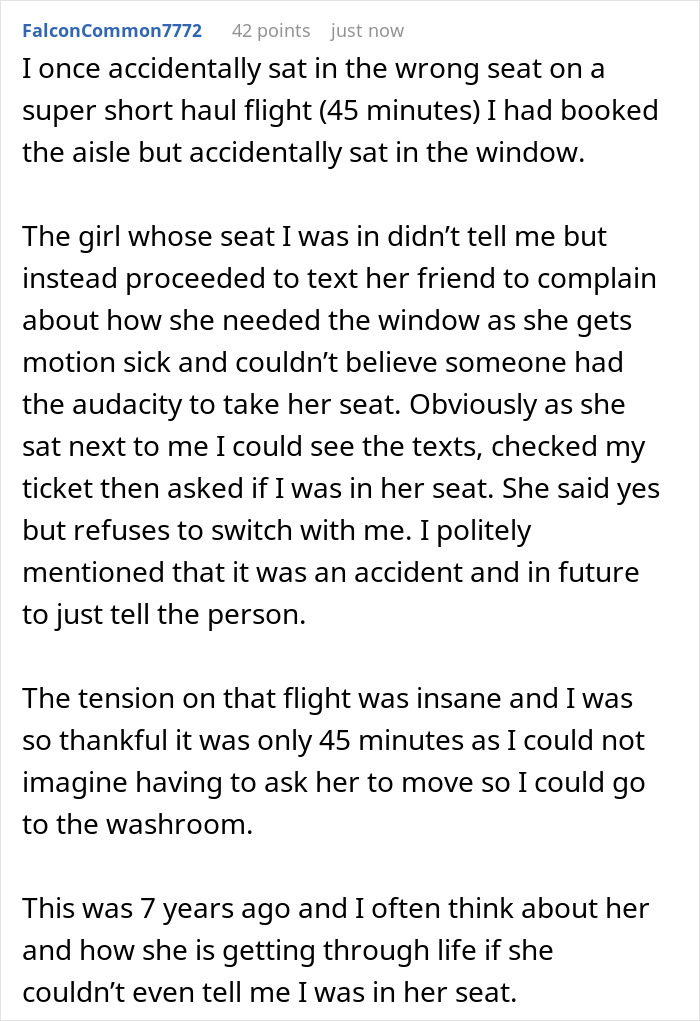 &ldquo;So You ARE In The Wrong Seat&rdquo;: Lady Embarrasses Traveler, Gets Stuck In A Row Full Of People