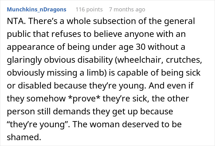 “I Needed The Seat”: Teen Leaves Karen Red-Faced After Showing Her Why She Can’t Have Her Seat - 23