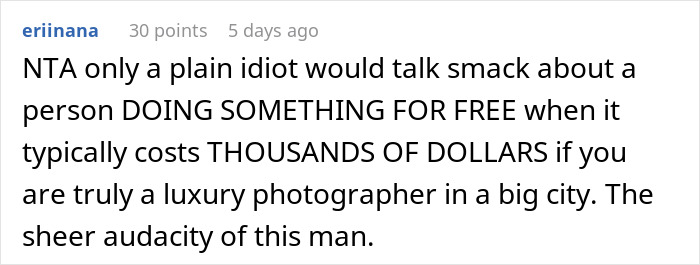 Photographer Wants To Cancel SIL's Engagement Shoot After Learning The Couple Hates Her