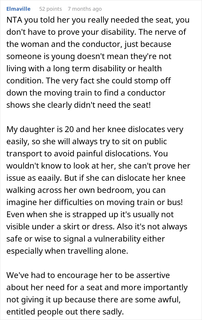 “I Needed The Seat”: Teen Leaves Karen Red-Faced After Showing Her Why She Can’t Have Her Seat - 27