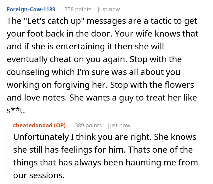 Woman Just “Catches Up” With The Guy She Cheated With, Husband Moves For Divorce - 19