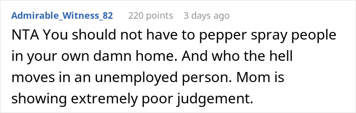 Mom’s New Boyfriend Crosses The Line, Gets Pepper-Sprayed By Teen He Walked In On Mom’s New Boyfriend Crosses The Line, Gets Pepper-Sprayed By Teen He Walked In On