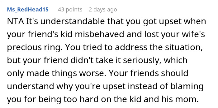 “AITA For Telling My Friend Her Kid Has No Manners?” - 24