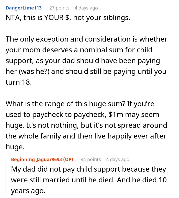 Teen Unexpectedly Inherits A ‘Crazy’ Inheritance From Dad, Drama Ensues When Mom Finds Out - 25